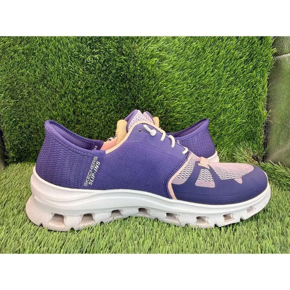 Skechers Slip-Ins Glide-Step Pro 150420-PRCL Athletic Sneaker Women's 7.5 Purple